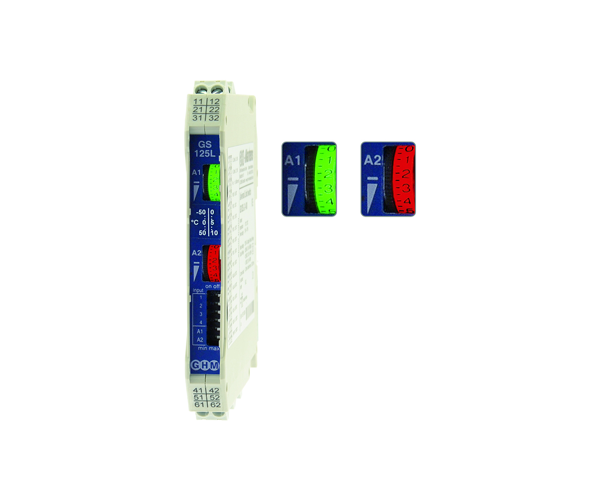 Limit value switch GS125