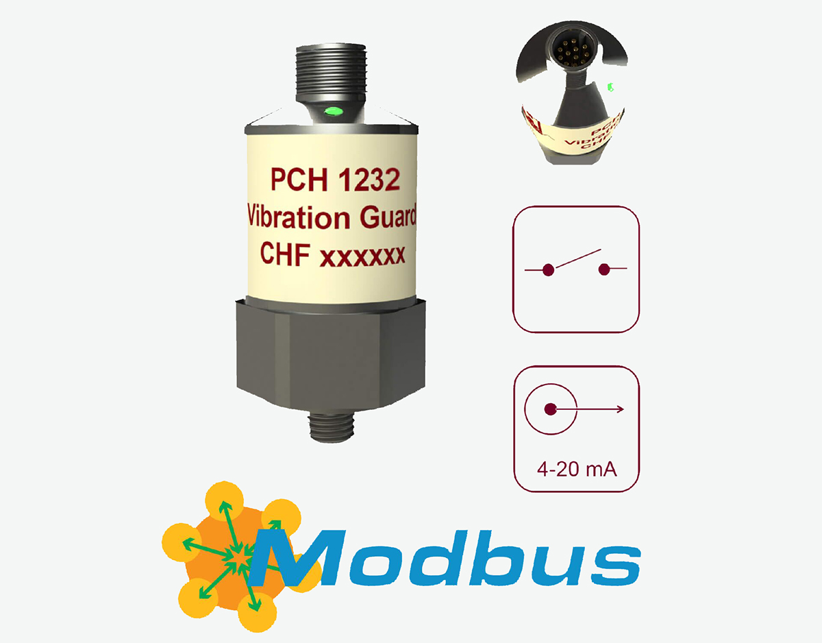 PCH 1232 Vibration Guard (Modbus RTU)