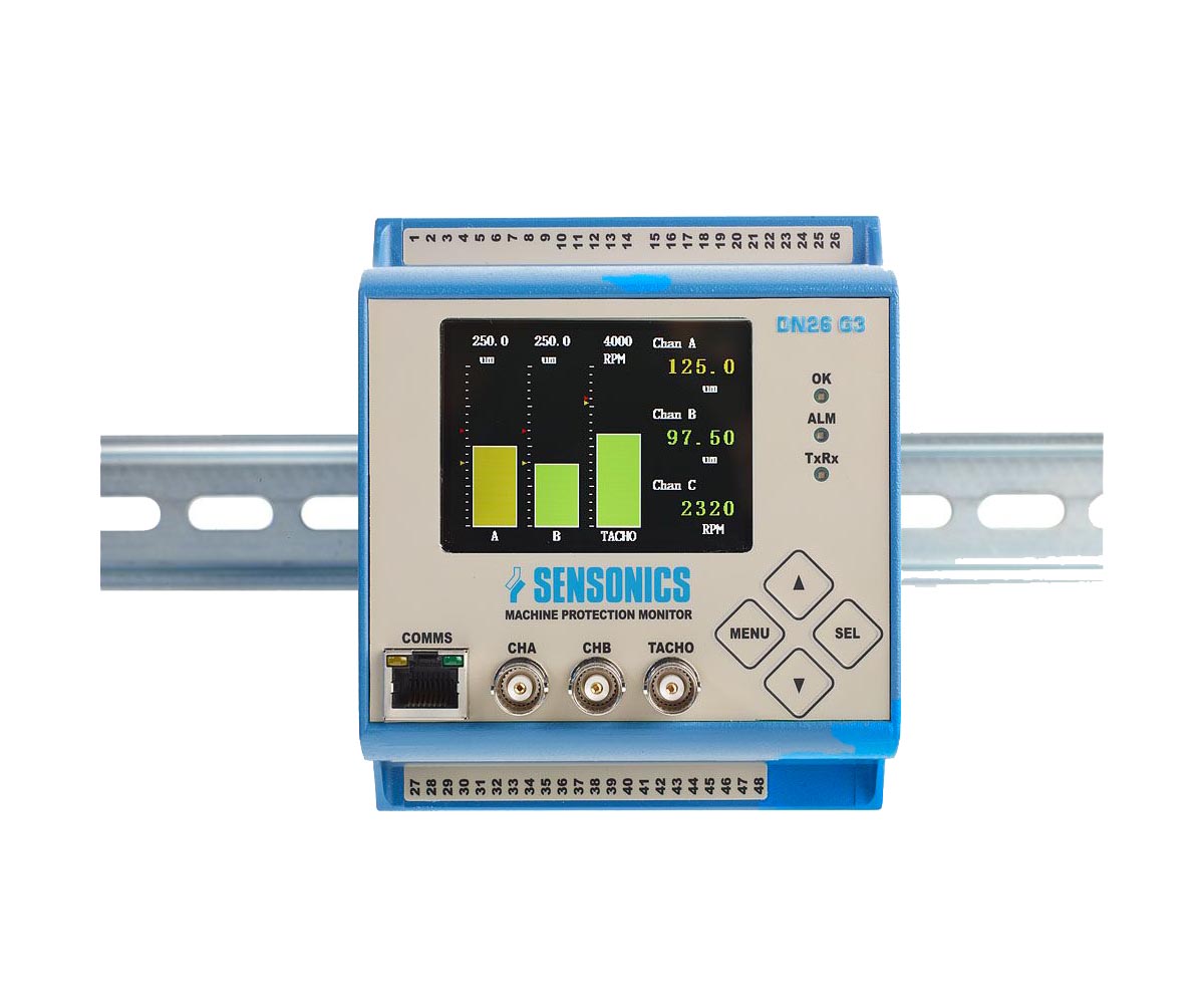 Dual Channel Machinery Protection Monitor