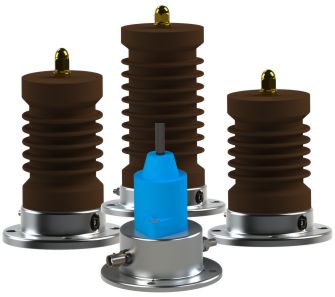 Partial discharge coupling capacitors